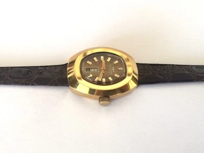 VINTAGE TECHNOS AUTOMATIC 30524 17 JEWELS SWISS CLASSY LADIES WRIST WATCH RUNS - Image 1 of 4