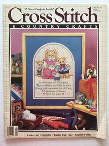 Cross Stitch & Country Crafts Magazin März April 1989 - Bild 1 von 3
