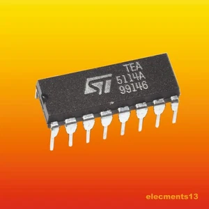 TEA5114A STMICROELECTRONICS INTEGRATED CIRCUIT LOGIC PDIP16 - Picture 1 of 2