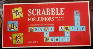 Vintage, 1964 Scrabble for Juniors, Edition 2, Selchow & Richter #18 - Used - Picture 1 of 11