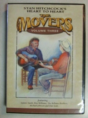 STAN HITCHCOCK'S HEART TO HEART THE MOVERS VOLUME THREE 80 MIN DVD COUNTRY MUSIC - Image 1 of 4