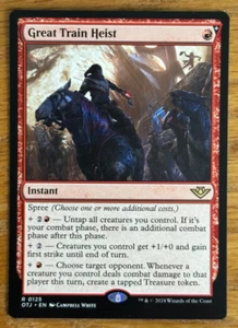 MTG Outlaws of Thunder Junction, Great Train Heist - Picture 1 of 1