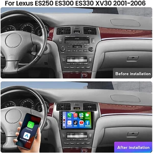 CAM+ For 2001-2006 Lexus ES300 ES330 XV30 Stereo Radio GPS Head Unit Android 13 - Bild 1 von 18