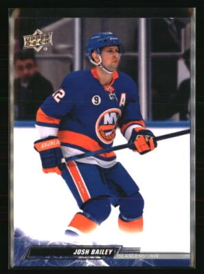 Josh Bailey 2022-23 Upper Deck #113 HOCKEY Card - Image 1 of 2