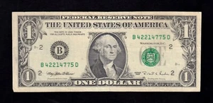 F.C. ESTADOS UNIDOS UNITED STATES , 1 $ 1995 , MBC- ( VF- ) , P.496 . - Imagen 1 de 2