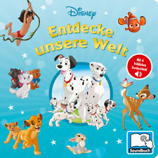 Disney - Entdecke unsere Welt - Pappbilderbuch mit 6 integrierten Sounds -...