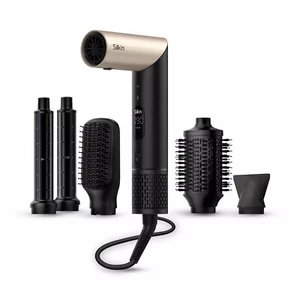 Silk'n SilkyAir Flex 5 en 1 Peluquería Multistyler Secador de pelo AutoCurler dorado - Imagen 1 de 11