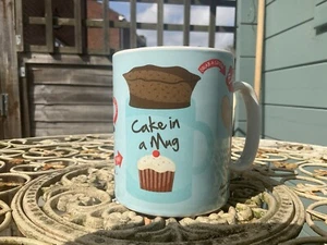 Tasse Keramik "Kuchen im Becher" Rezept + Anleitung unbenutzt Gebrauch/Display ExCon! - Bild 1 von 12