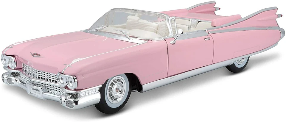 Maisto Mi36813pk Cadillac Eldorado Biarritz 1959 Pink 1 18 Auto Stradali