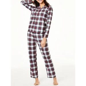 Family Pajamas Matching Santa and Friends Hooded Womens Pajamas S - Picture 1 of 3