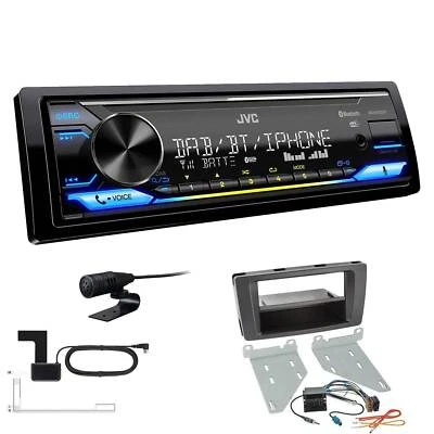 JVC DAB+ Bluetooth inkl. Antenne Autoradio für Skoda Octavia II Octavia Scout - Bild 1 von 4