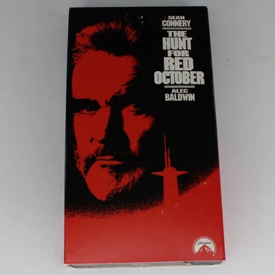 The Hunt for Red October VHS 1990 Thriller Original Release Paramount - Image 1 of 4