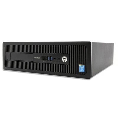 HP 800 G1 SFF I3 WINDOWS 11 PRO 8GB RAM SSD 240GB COMPUTER FISSO DESKTOP RS232 - Image 1 of 4