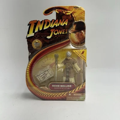 Indiana Jones Rene Belloq Raiders of the Lost Ark 3.75” Figure Hasbro 2008 NEW - Image 1 of 4