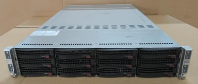 Supermicro CSE-827 4x H8DGT-HIBQF Nodes 8x AMD 6275 2.3GHz 320GB DDR3 Server - Image 1 of 4