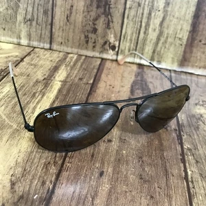 Ray-Ban Ray Aviator RB3025 00613K Large Metal 58 Size Matte Black - Picture 1 of 24