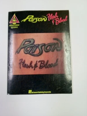 Poison, Flesh & Blood, Songbook, 1990 - Image 1 of 4