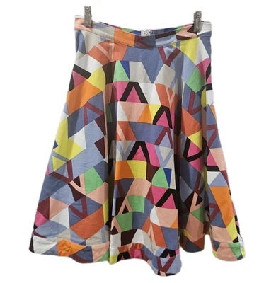 Tracy Reese Plenty Womens Skirt Size 4P Dopamine Maximalist Full Midi Colorful - Image 1 of 4