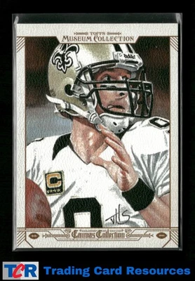 2014 Topps Museum Collection #CC-DB Drew Brees Canvas Collection - Image 1 of 2