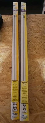 2 X LED T8/T12/G13 Tube Light Bulb White Replacement Fluorescent 1000k 24" LED - Image 1 of 3