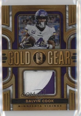 2023 Panini Gold Standard Gold Gear White Gold /49 Dalvin Cook #GG-DC - Image 1 of 2