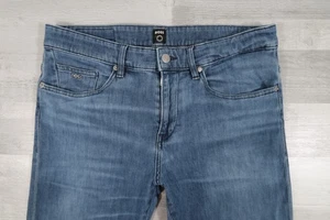 Jeans uomo Hugo Boss DELAWARE 3-1 elasticizzato slim fit blu W32 L29 - Foto 1 di 15