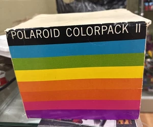 Cámara terrestre Polaroid Colorpack II 2 con caja e instrucciones - Imagen 1 de 5