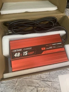 New Cetihio 48 Volt 15 Amp Lithium Golf Cart Charger Fast Shipping - Bild 1 von 6