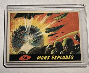 1962 Mars Attacks Mars Explodes #54 - Picture 1 of 2