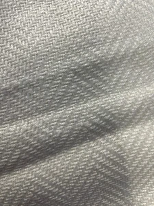 Ralph Lauren white Herringbone woven fabric heavy weight - Picture 1 of 7