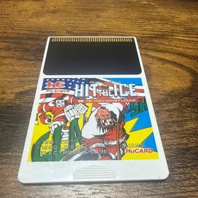 PC Engine Hu Card Hit the Ice Japan Region