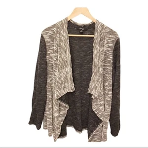 Style & Co Waterfall Cardigan 2X Womens Black - Picture 1 of 4
