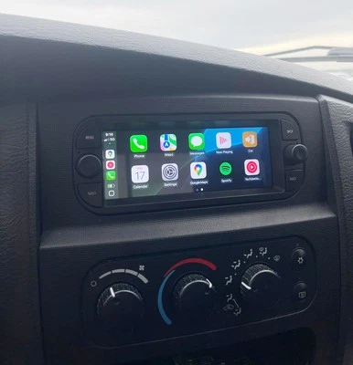 Für Chrysler Jeep Dodge 1998-2010 Android 14 Apple Carplay Autoradio GPS BT SWC - Bild 1 von 4
