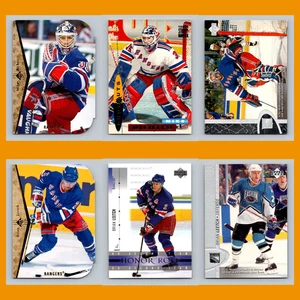 New York Rangers Lot 6 Hockey Cards SP Die Cuts Mike Richter NM Hockey NHL - Picture 1 of 8