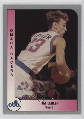 1991-92 ProCards CBA Tim Legler #187 - Image 1 of 2