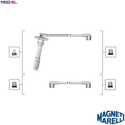 KIT CABLE ENCENDIDO 941319170079 PARA VAUXHALL ZAFIRA/Mk TIGRA CORSA VECTRA 1.4L Foto 1 de 4