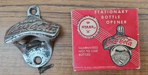 Coca Cola Flaschenöffner Starr X Patd Brown Co Vintage USA - Bild 1 von 9