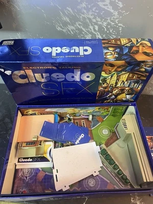 Hasbro Cluedo SFX Electronic Talking Board Game Parker 2003 COMPLETE Tested GC - Image 1 of 4