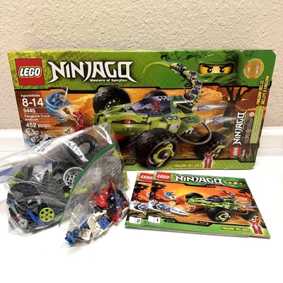 LEGO NINJAGO: Fangpyre Truck Ambush (9445) Juego Completo Minifiguras, Manuales y Caja Foto 1 de 4