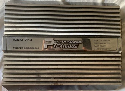 Amplificador de coche Performance Teknique ICBM-773 4 canales Foto 1 de 4