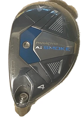Callaway Paradym Ai Smoke 4 Hybrid 21* LH Club Head Only Mint Sealed Left-Handed - Image 1 of 4