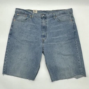 Levi's 511 Slim Men's Size 44 Light Wash Stretch Cut-Off Denim Jean Shorts NWT - Picture 1 of 12