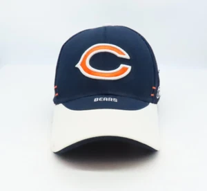 Chicago Bears Reebok Curved Bill One Size Blue Hat Cap - Picture 1 of 16