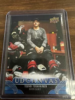 2023-24 Upper Deck Series 2 UD Canvas Teuvo Teravainen #C137 - Image 1 of 2