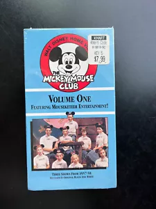 The Mickey Mouse Club Volume One 1 Walt Disney Home Video VHS BRAND NEW SEALED - Picture 1 of 3