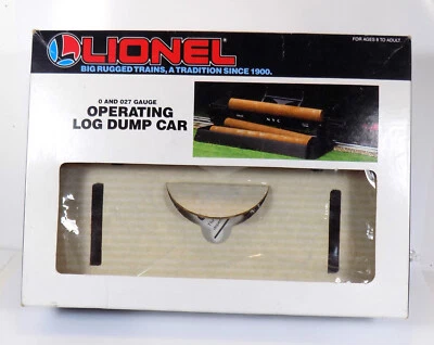 O-O27 / Lionel / 6-16621 / ALASKA Log Dump Car EMPTY BOX / TRAINS / PARTS - Image 1 of 4