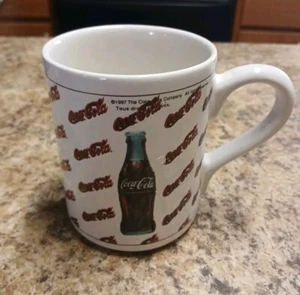 Vintage 1997 Gibson Coca-Cola Mug - Coca Cola Bottle - Picture 1 of 4