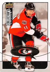 2008-09 Collector's Choice Cup Quest #CQ61 Daniel Alfredsson SF - Picture 1 of 3
