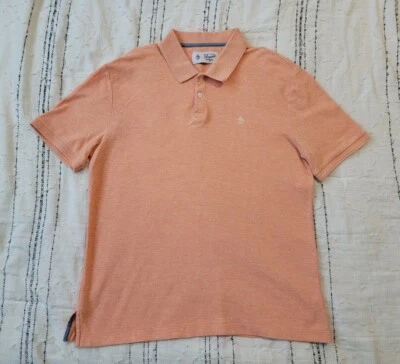 Camisa Polo Original Penguin Para Hombres Manga Corta Mediana Golf Calce Clásico Informal Foto 1 de 4