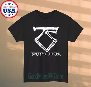 Twisted Sister Bone Uomo Nero Taglia S-5XL - Foto 1 di 1